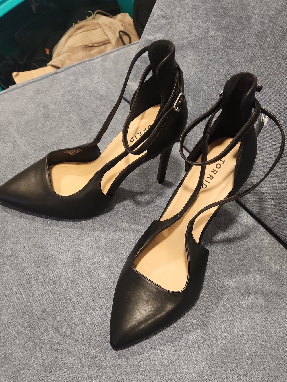 NWT Torrid Pointed Toe Ankle Strap Stiletto